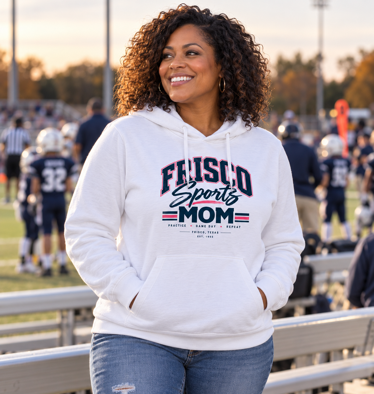 Frisco Sports Mom Hoodie